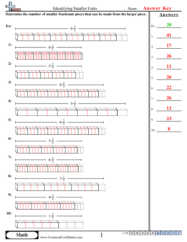  - finding-smaller-units worksheet