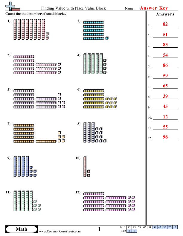  - place-value-blocks-10s-and-1s worksheet